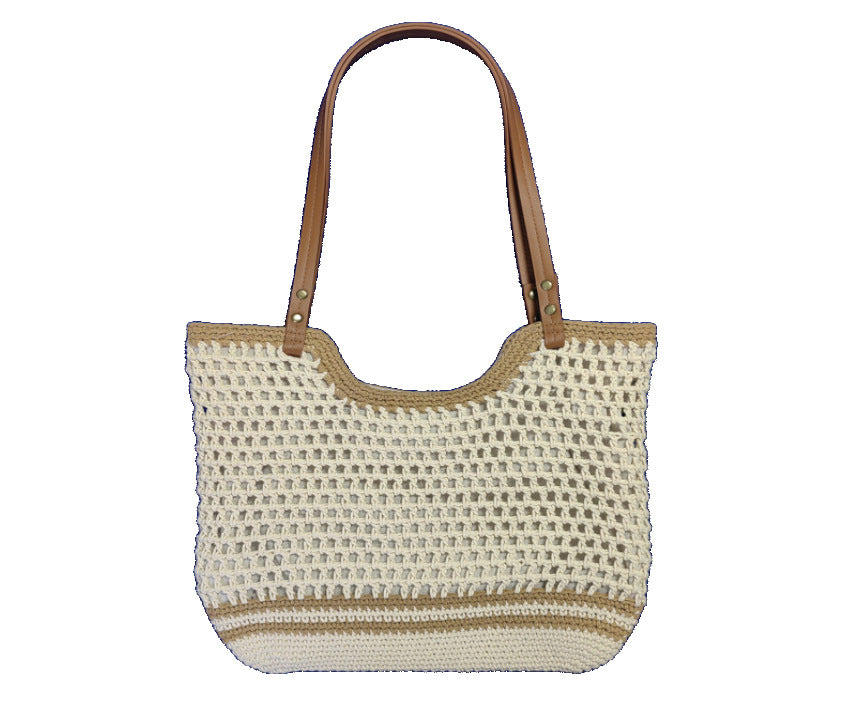 Handgefertigte Makramee Strandtasche Brehn