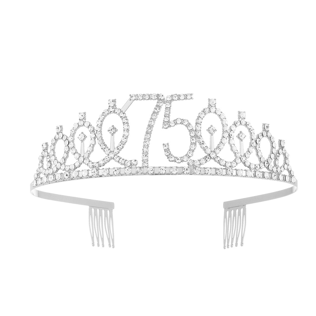 Damen Kristallverzierte Tiara mit elegantem Design Brehn