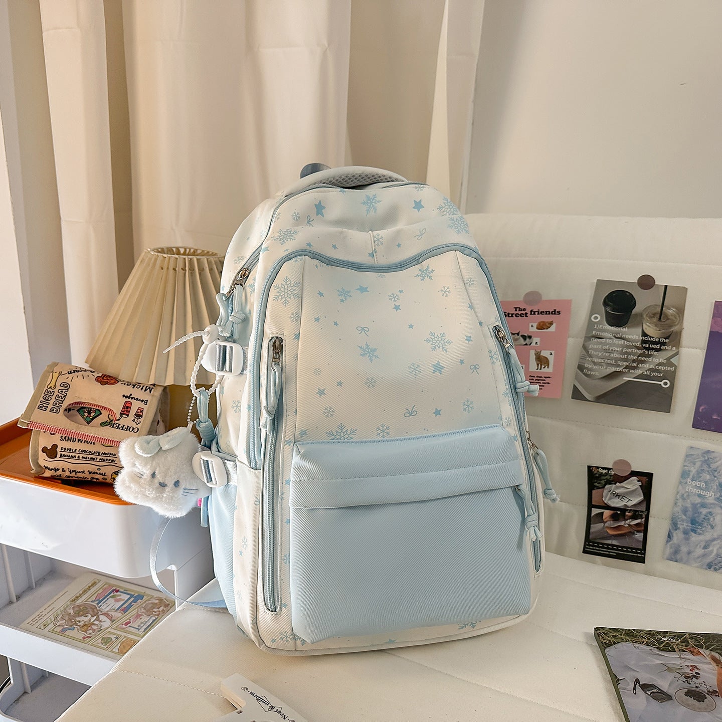 Multifunktionaler Rucksack mit Verspieltem Design und Ergonomischen Polstern Brehn