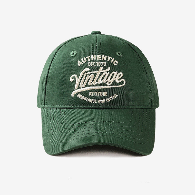 Vintage-inspirierte bestickte Baseballmütze