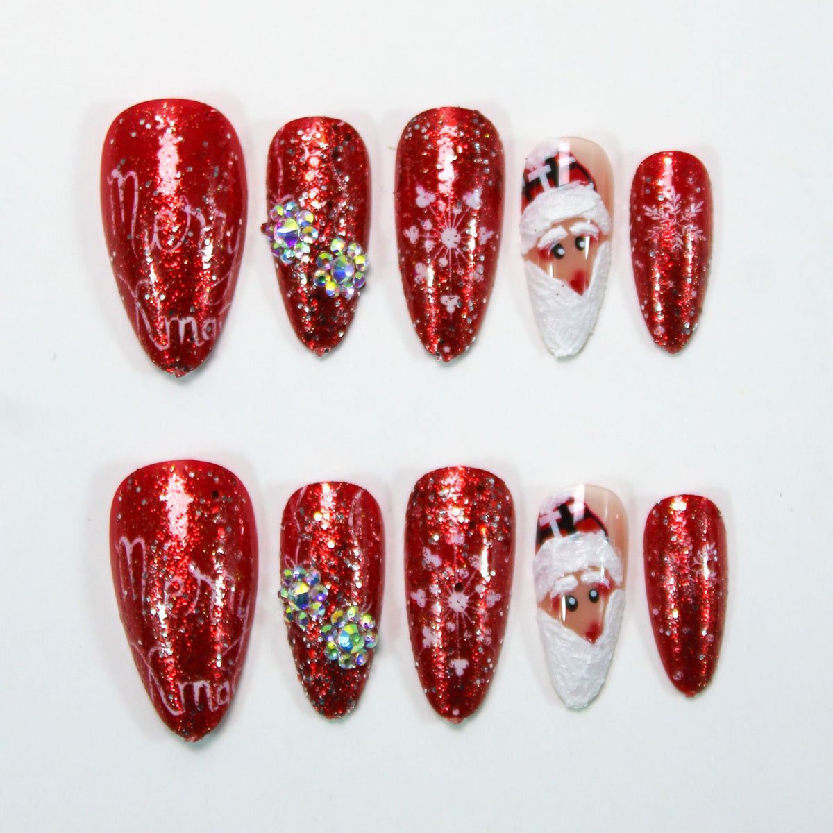 Weihnachtskunstnägel Set Brehn