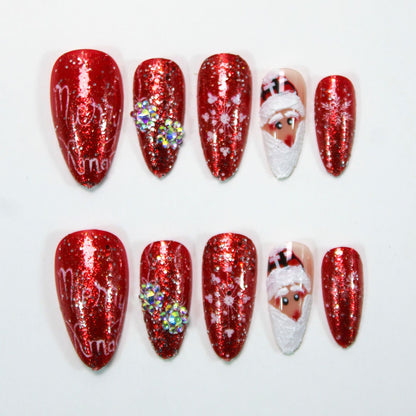 Weihnachtskunstnägel Set Brehn