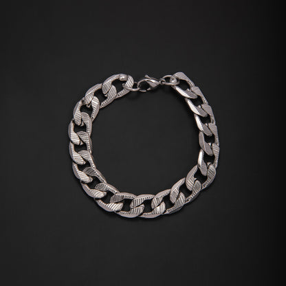 Stylische Chunky-Link-Chain-Armband Brehn