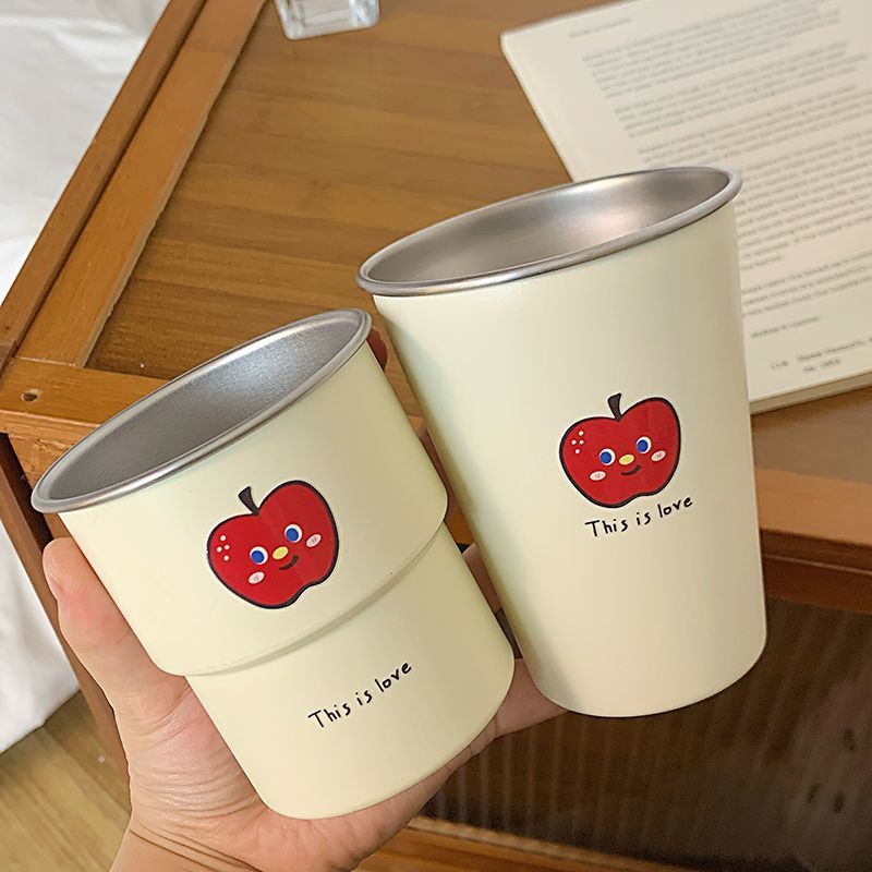 Multifunktionale Keramiktasse mit Fröhlichem Apfelmotiv Brehn