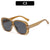 Übergroße retro-inspirierte quadratische Sonnenbrille