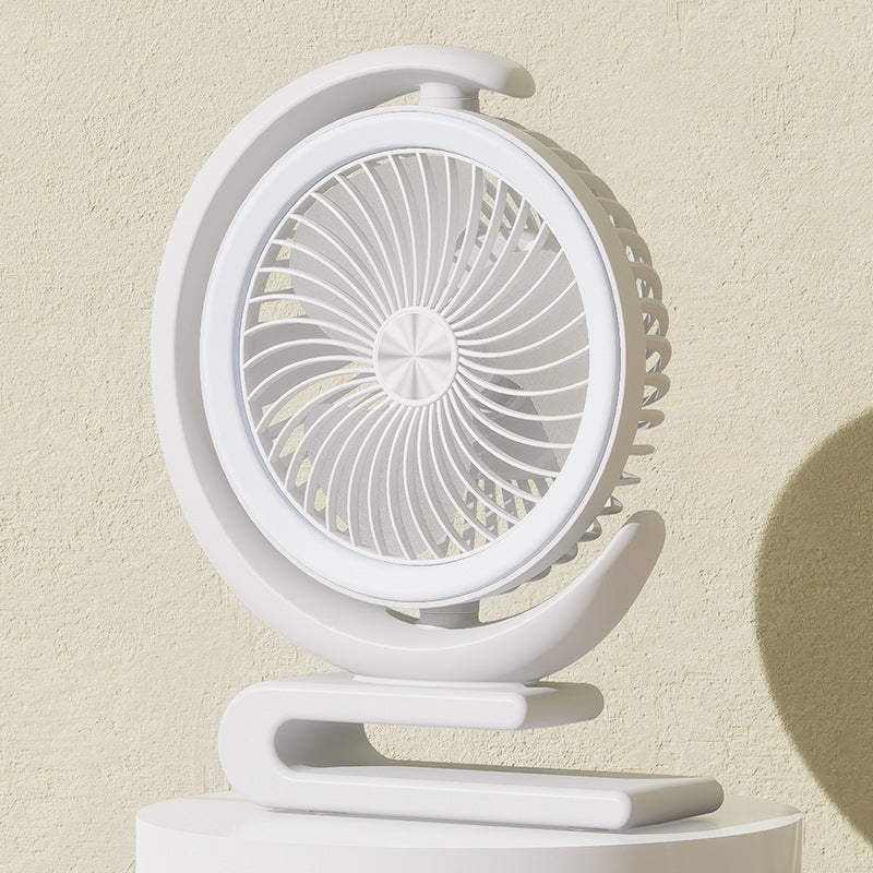 Unisex Compact Oscillating Desktop Fan Brehn