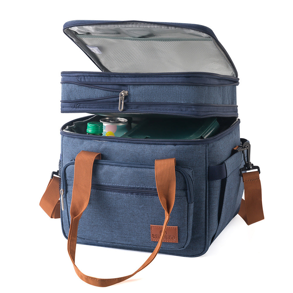 Damen Isolierte Kühltasche mit mehrfachen Fächern Brehn