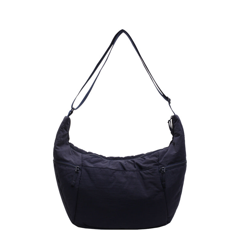 Weiche Stoff Hobo Tasche Brehn