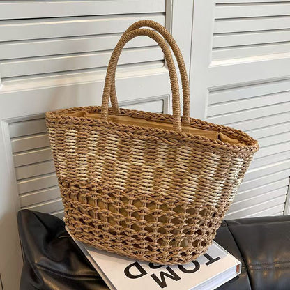 Geflochtene Basttasche Brehn