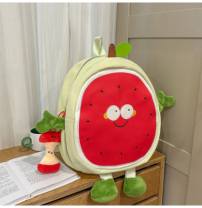 Plüsch Obst-Themen Schulrucksack