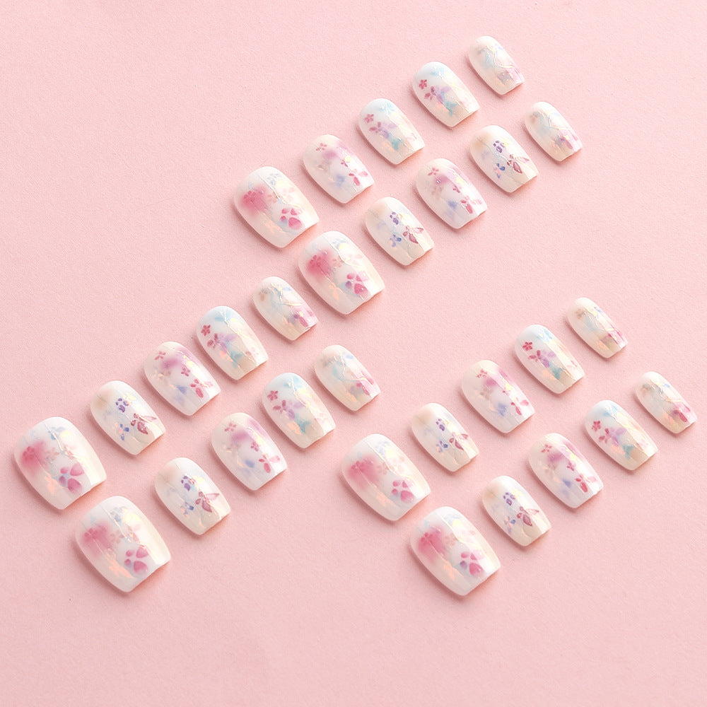 Künstlerisches Floral Nagelkunst Set Brehn