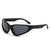 Damen sportive Sonnenbrille mit aerodynamischem Design Brehn