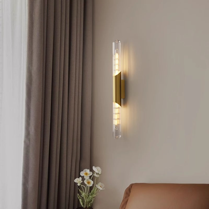Elegante industrielle Wandleuchte