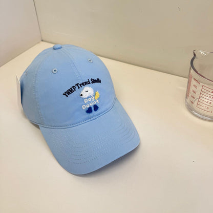 Unisex Bestickte Hundethemen Baseballcap Brehn