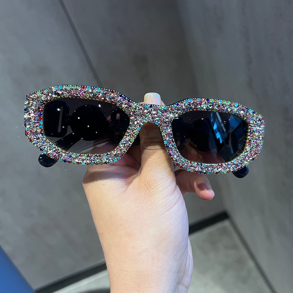 Damen Glamouröse Sonnenbrille Brehn