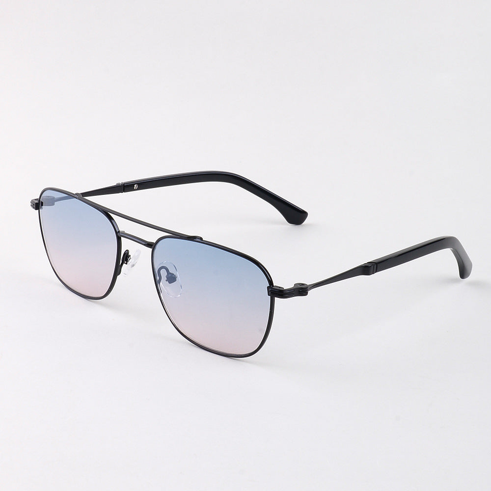 Damen modische Sonnenbrille mit minimalistischem Rahmen und graduierten Gläsern Brehn