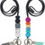 Bunte Silikon Schlüsselanhänger Lanyard Brehn