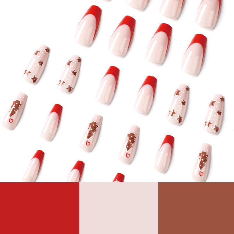 Kunstvolle Nagelkunst mit festlichem Weihnachtsdesign Brehn