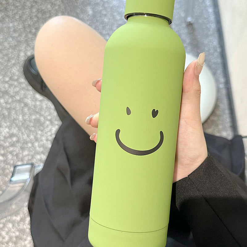Damen Isolierflasche mit innovativem Lächelmotiv Brehn
