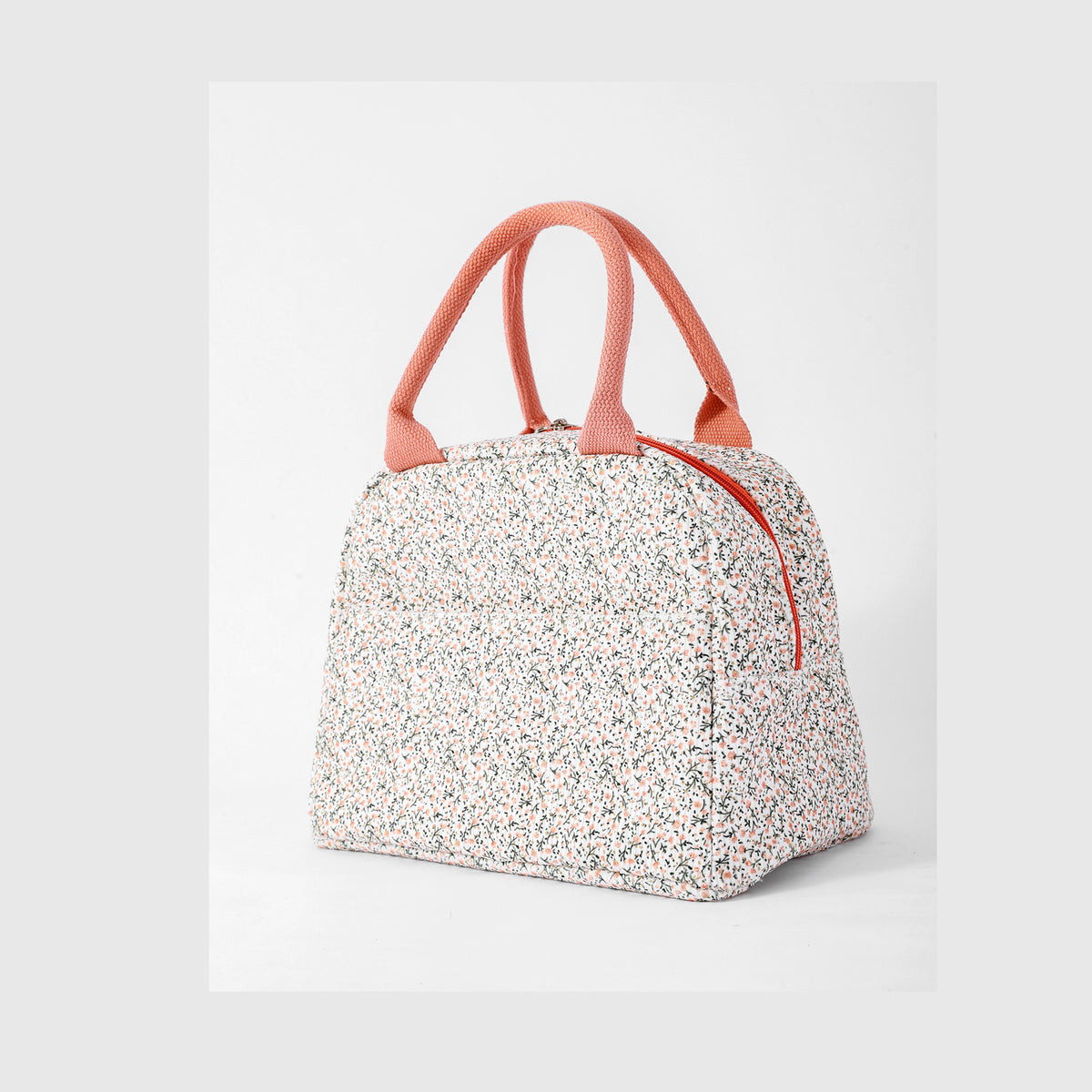 Isolierte Blumige Lunch Tasche