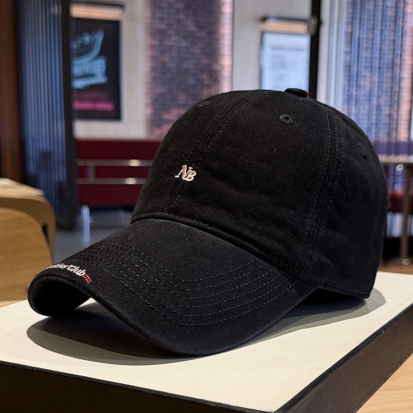 Herren Zerrissen Casual Verstellbare Baseballmütze Brehn