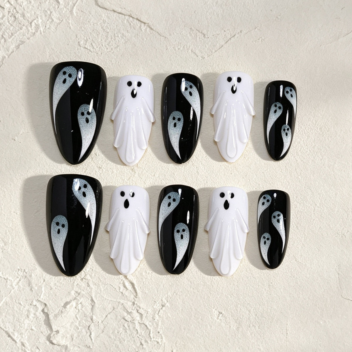 Halloween Geist Nagelkunst Brehn