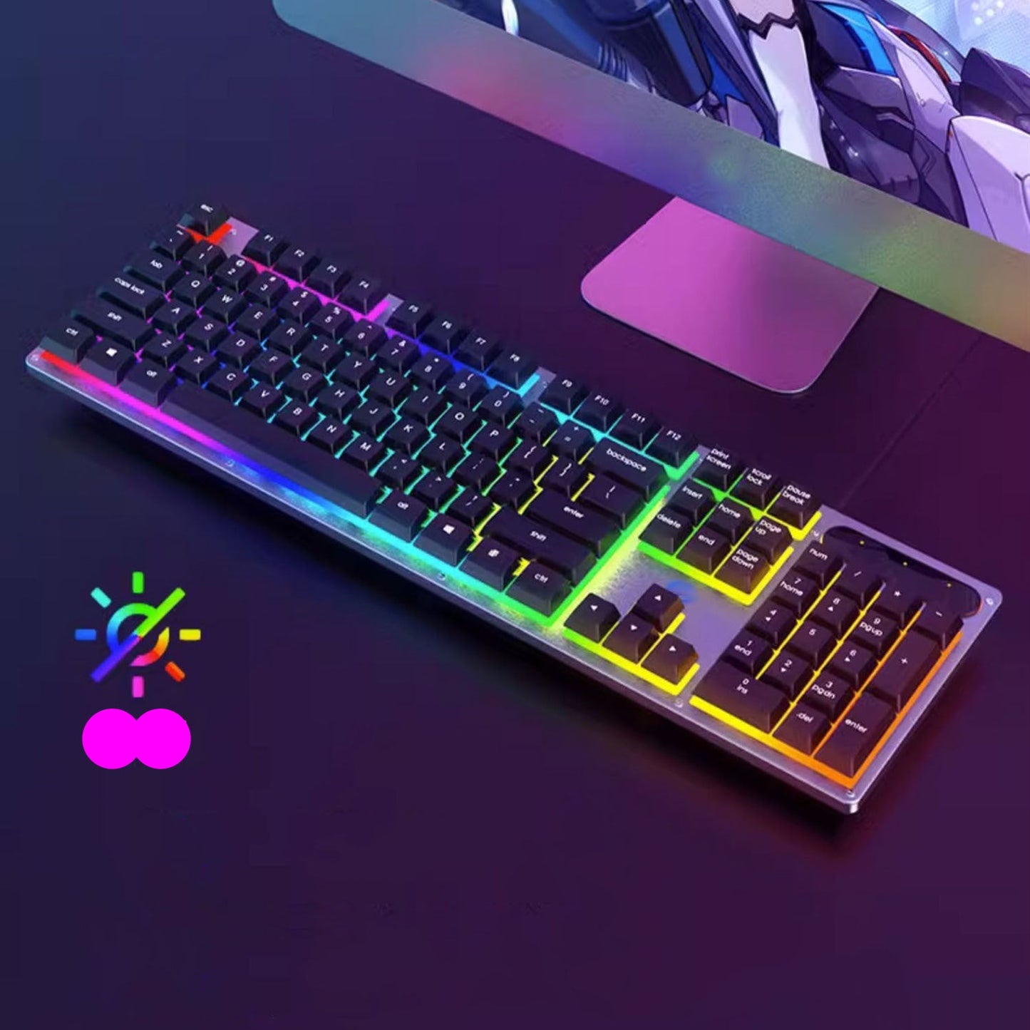 Mechanische Gaming-Tastatur Brehn