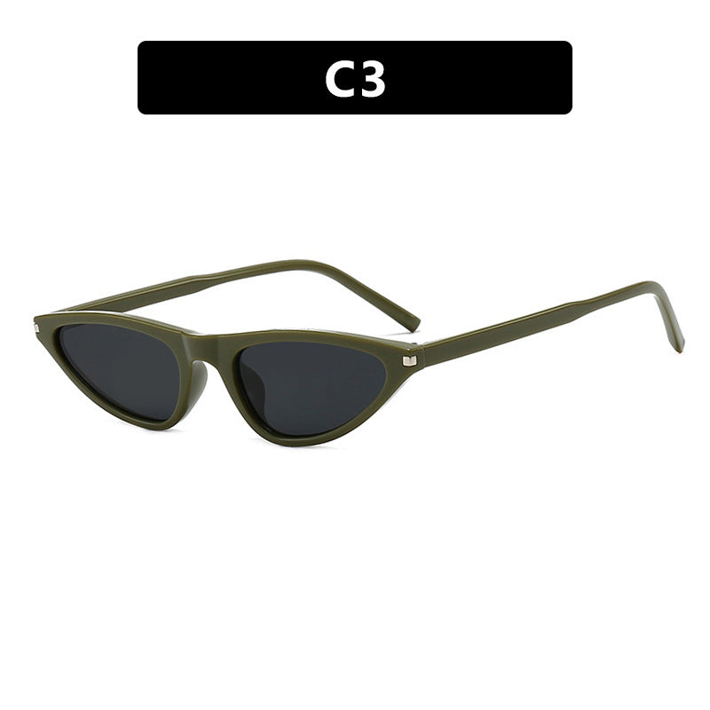 Damen Cat-Eye Sonnenbrille mit elegantem Kunststoffrahmen und UV-Schutz Brehn