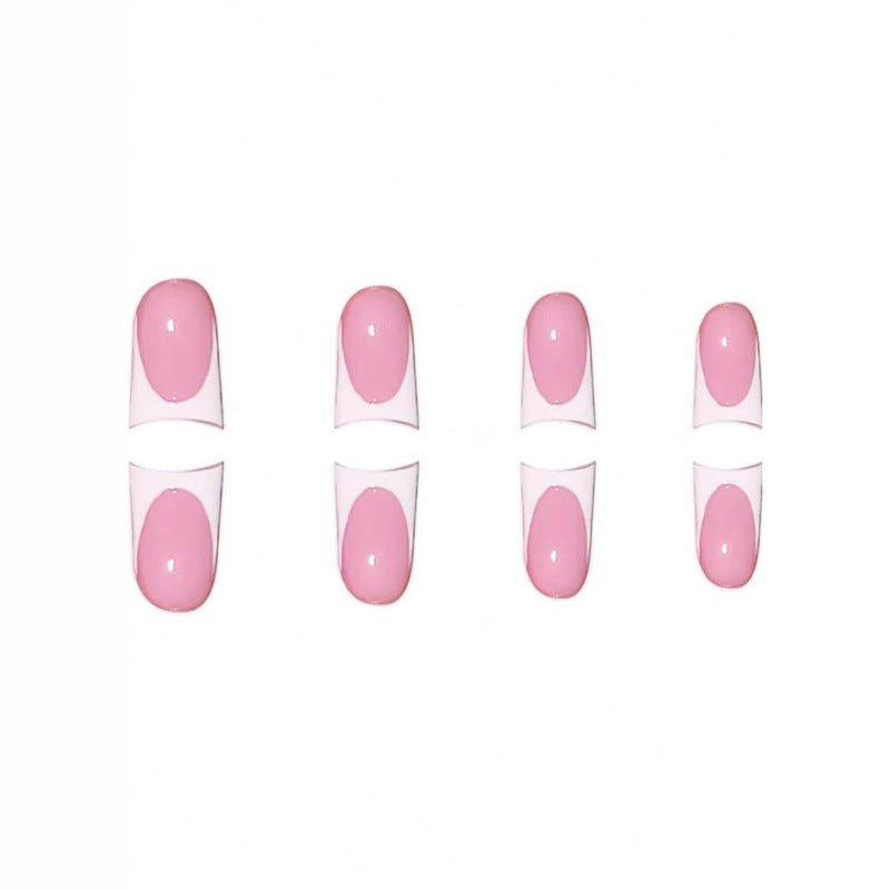Elegante Salon-Style Druck-Nagelverlängerungen Brehn