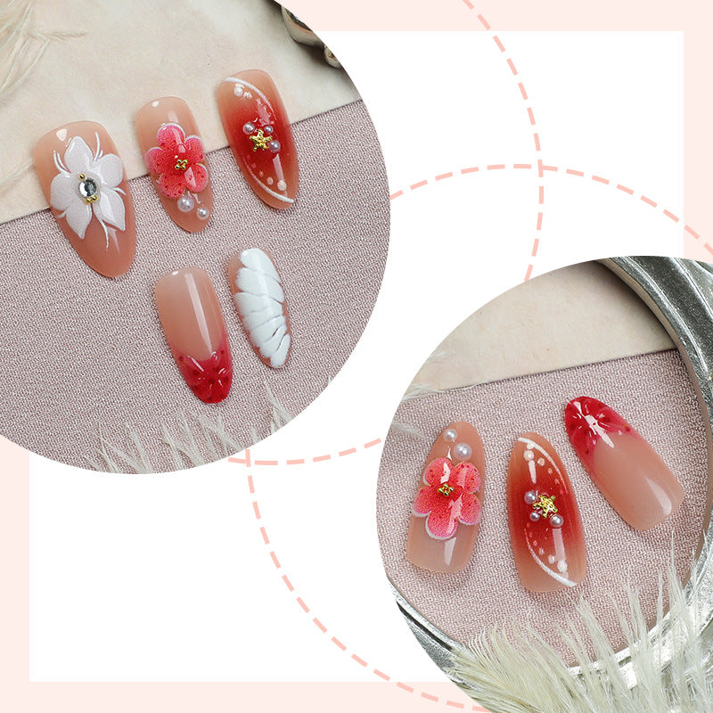 Floral Verziertes Press-On Nagelset Brehn 1788495995