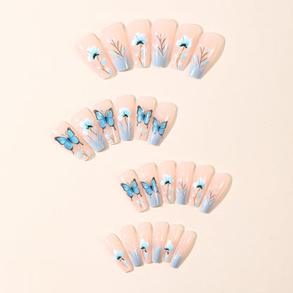 Künstlerisches 3D Schmetterling Nagelkunst Set Brehn
