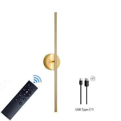Minimalistische LED-Wandlampe