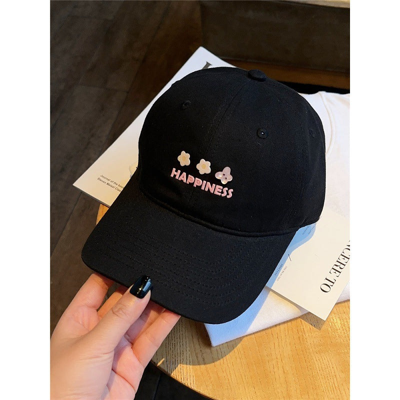 Damen Bestickte Happiness Baseballkappe Brehn
