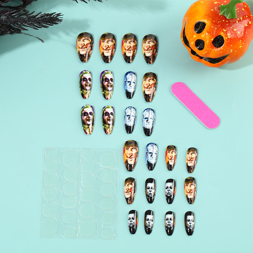 Kreative Halloween Kunstnägel Set Brehn
