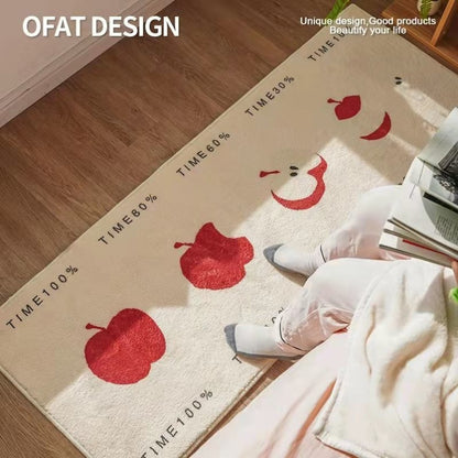 Eleganter Floraler Design Badezimmer Läufer Teppich