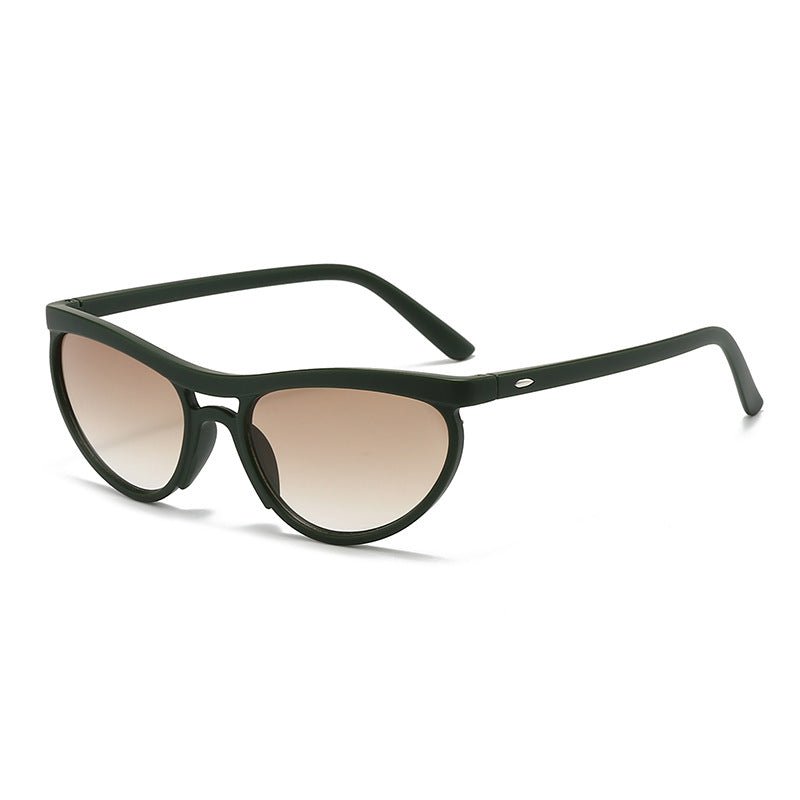 Damen modische Sonnenbrille im zeitgenössischen Design Brehn