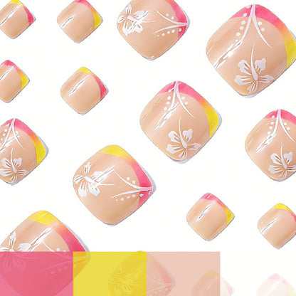 Blumeninspiriertes Nageldesign Brehn