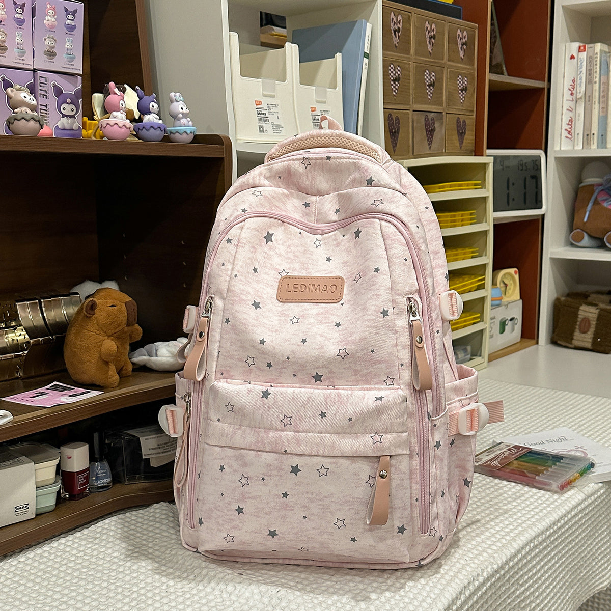 Stylischer Sternmuster-Rucksack Brehn 1791205059
