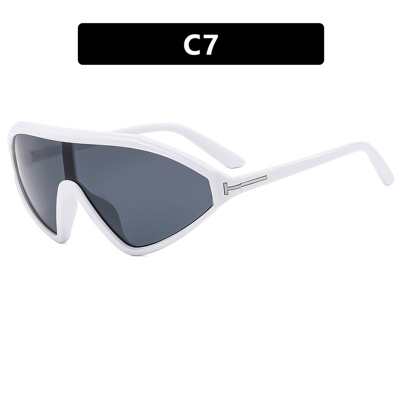Damen Sport Sonnenbrille mit aerodynamischem Design und UV-Schutz Brehn