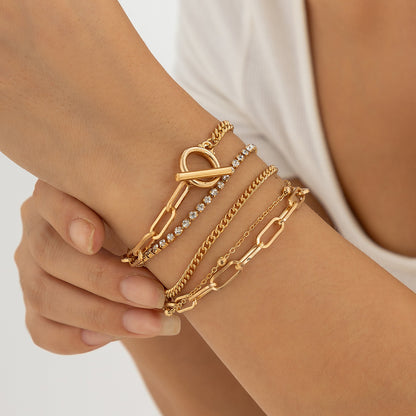 Mehrschichtige Kettenarmband Brehn