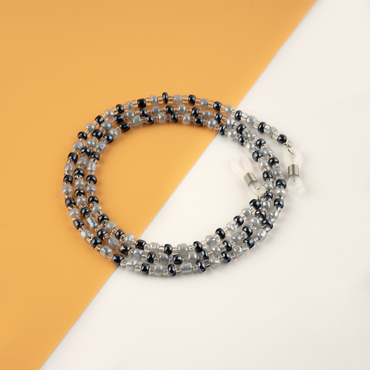 Beaded Eyewear Chain with Flexible Holders Brehn