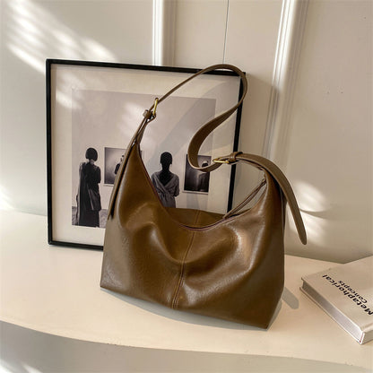 Weiche Leder Schultertasche