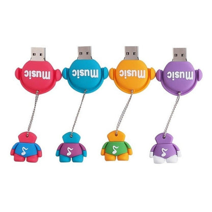 Süßer Musik-Themen-USB-Flash-Laufwerk Brehn