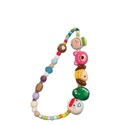 Verspielte Charakter Perlen-Lanyard Brehn