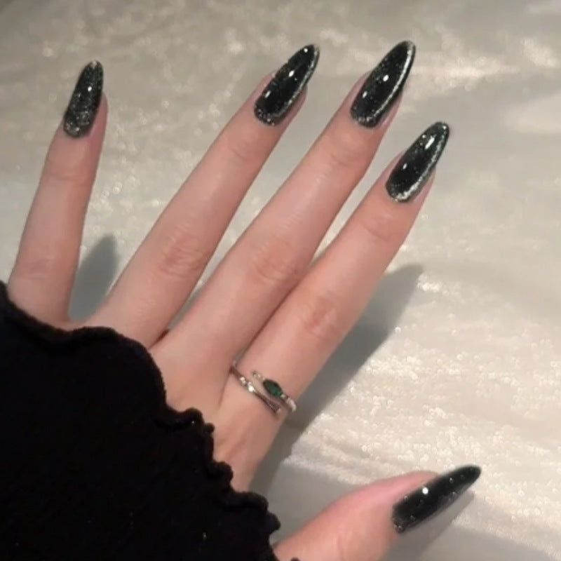 Glänzende Press-On Nageltips Set Brehn 1787225302
