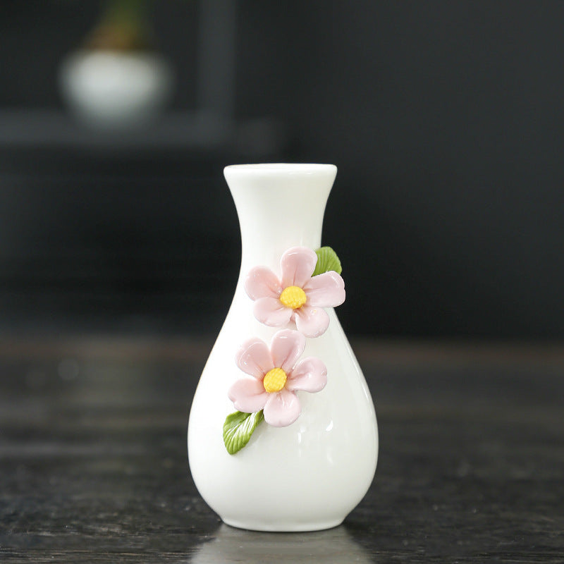 Elegante Florale Keramische Vase Brehn