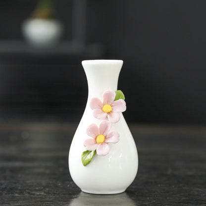 Elegante Florale Keramische Vase Brehn
