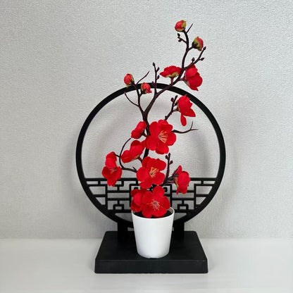 Elegante dekorative Blumentapschule für die Innenraumdekoration