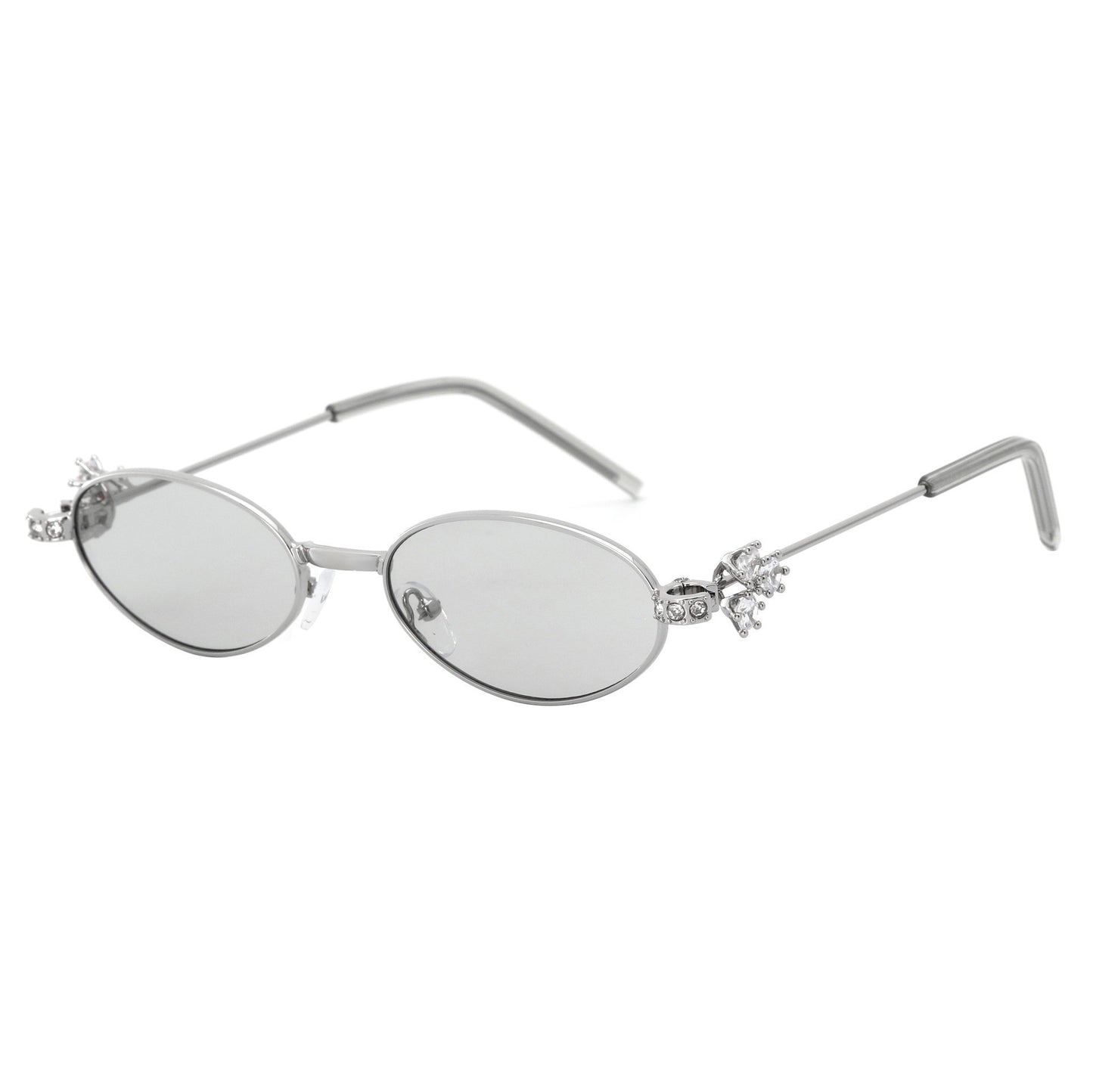 Damen Designer Sonnenbrille mit elegantem, verspiegeltem Rahmen und stilvollen Verzierungen Brehn