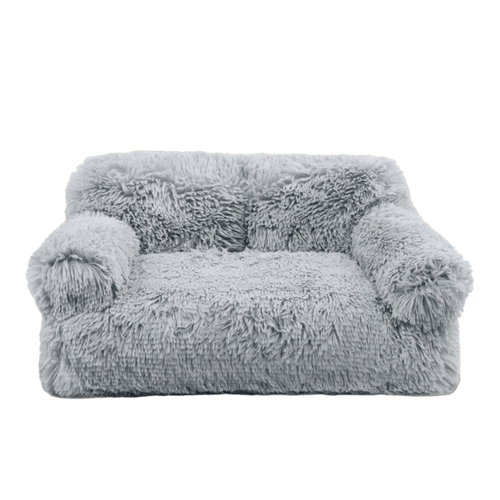 Flauschiges Hundebett
